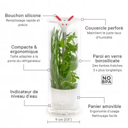 Fiche technique en français du conservateur à herbes Fiche technique en français du conservateur à herbes