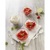 Salade de fraises au basilic thaï