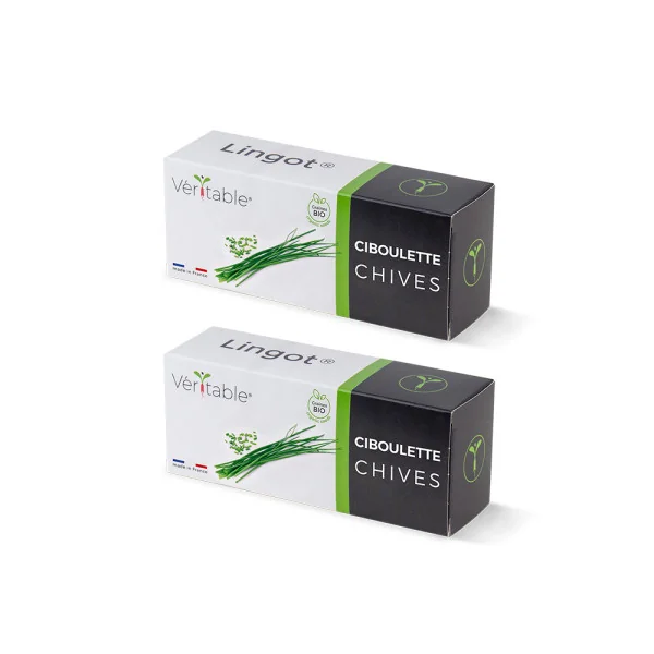 Pack 2 Lingots® Ciboulette Bio