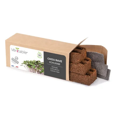 Kohlrabi microgreens packaging Kohlrabi microgreens packaging