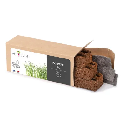 Leek microgreens packaging Leek microgreens packaging