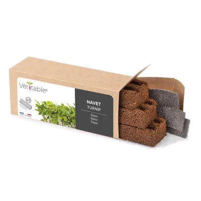 Turnip microgreens packaging Turnip microgreens packaging