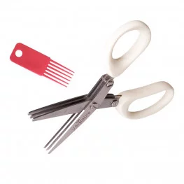 3 blade mini herb scissors