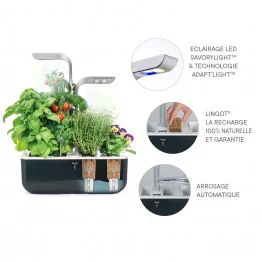 Principe de fonctionnement du potager Véritable® SMART Soft Black