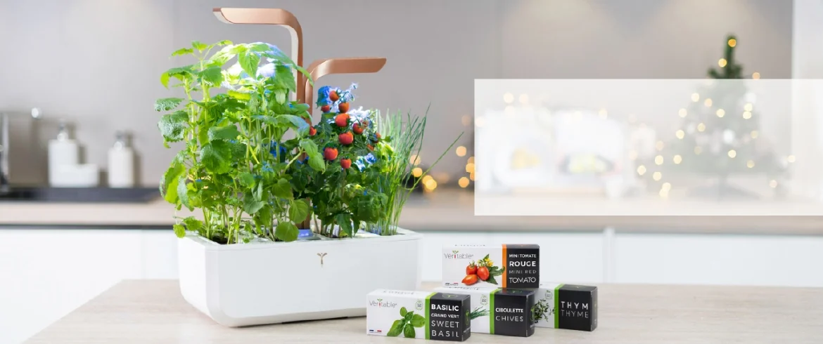 Véritable SMART White Copper: the self-sufficient indoor garden for every room!