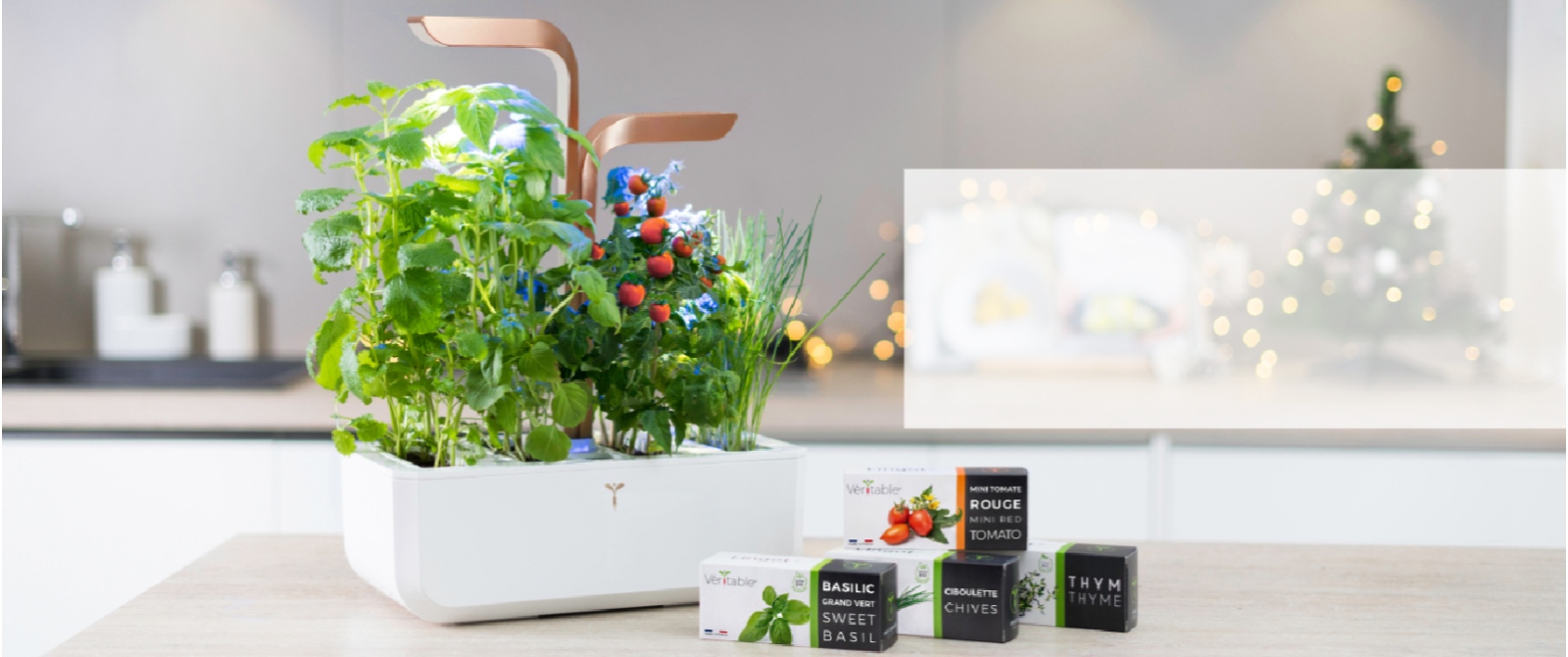 Véritable SMART White Copper: the self-sufficient indoor garden for every room!