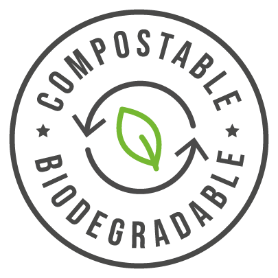 Compostable and biodegradable