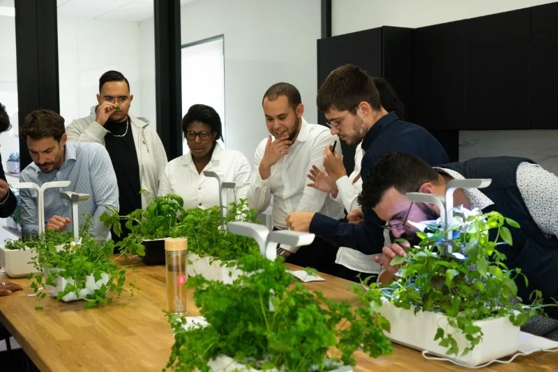 Atelier dégustation dans la cuisine de formation