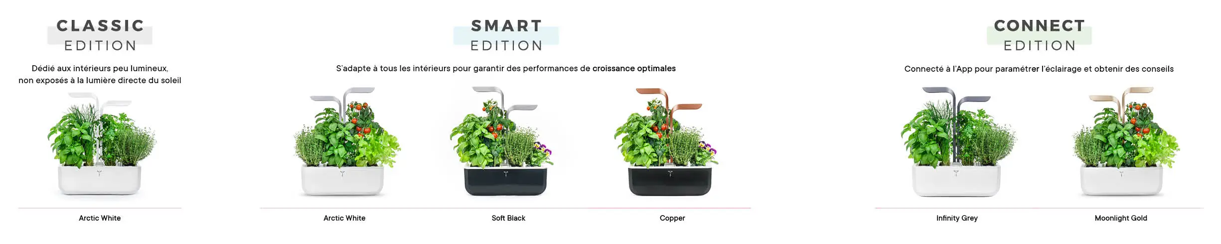 Comparatif des Véritable® Comparatif des Véritable®