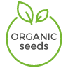 Organic seeds pictogram