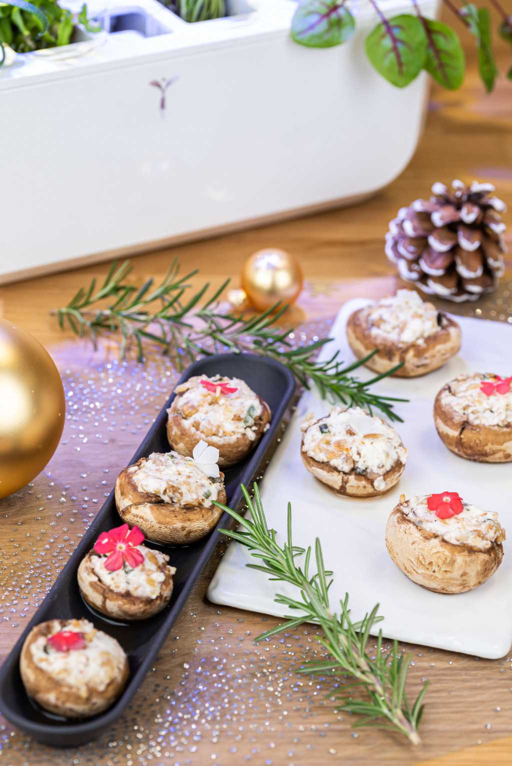 Stuffed mushrooms