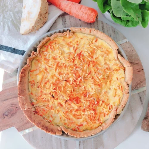 Tarte aux légumes d'hiver