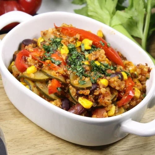 Chili végétarien au quinoa