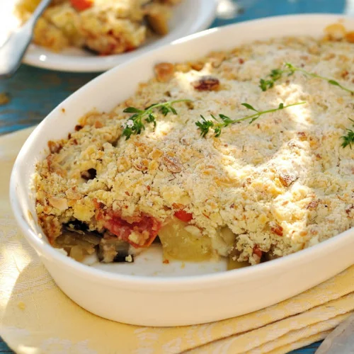 Crumble de légumes