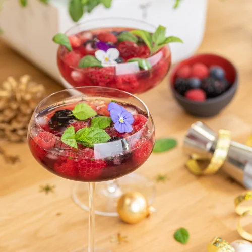 Festive cocktail