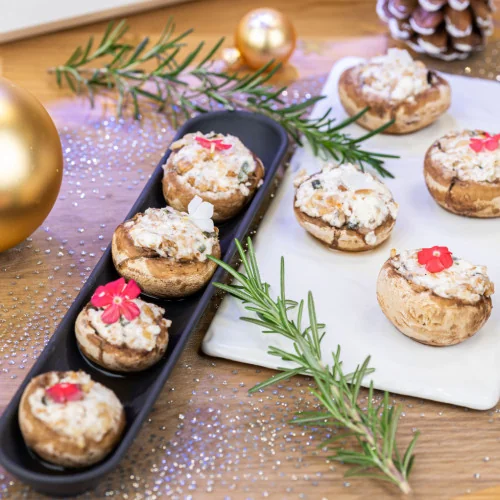 Stuffed mushrooms