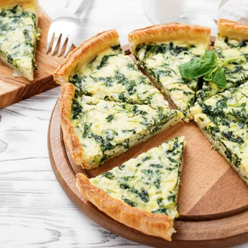 Tarte maison aux herbes